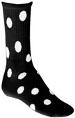 Red Lion Circles Crew Athletic Socks