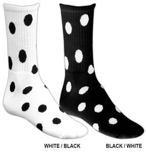 Red Lion Circles Crew Athletic Socks