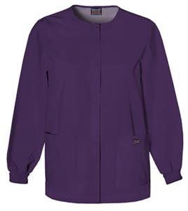 Cherokee Women's Snap Front Scrub Warmup