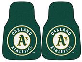 Fan Mats Oakland Athletics Carpet Car Mats (set) Fan Mats Oakland Athletics Carpet Car Mats (set)