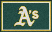Fan Mats Oakland Athletics 4' x 6' Rugs Fan Mats Oakland Athletics 4' x 6' Rugs