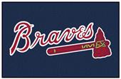 Fan Mats MLB Atlanta Braves Starter Mat Fan Mats MLB Atlanta Braves Starter Mat