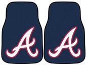 Fan Mats MLB Atlanta Braves Carpet Car Mat (set) Fan Mats MLB Atlanta Braves Carpet Car Mat (set)