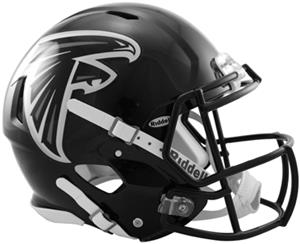 NFL Falcons On-Field Full Size Helmet (Speed)
