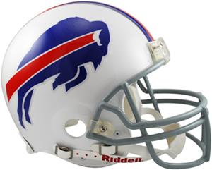 NFL Buffalo Bills On-Field Full Size Helmet (VSR4)