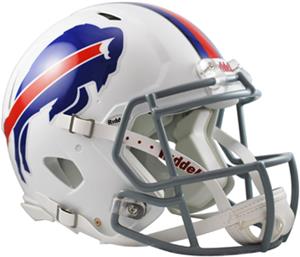 NFL Bills On-Field Full Size Helmet (Speed)