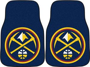 Fan Mats Denver Nuggets Carpet Car Mats