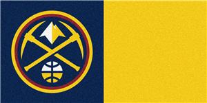 Fan Mats NBA Denver Nuggets Carpet Tiles