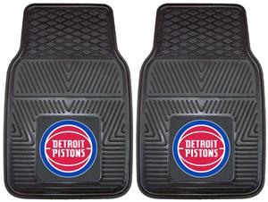Fan Mats Detroit Pistons Vinyl Car Mats