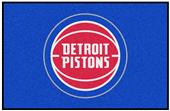 Fan Mats NBA Detroit Pistons Starter Mat Fan Mats NBA Detroit Pistons Starter Mat