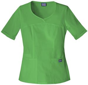 Cherokee Women's Mock Wrap Scrub Tops