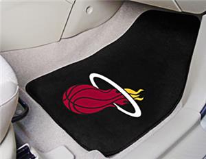 Fan Mats Miami Heat Carpet Car Mats