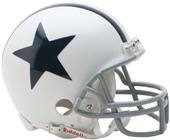 NFL Cowboys (60-63) Mini Replica Throwback Helmet NFL Cowboys (60-63) Mini Replica Throwback Helmet