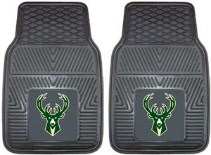 Fan Mats Milwaukee Bucks Vinyl Car Mats