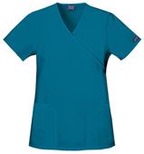 Cherokee Women's Mock Wrap Scrub Tunic Cherokee Women's Mock Wrap Scrub Tunic