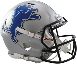 NFL Lions On-Field Full Size Helmet (Speed)