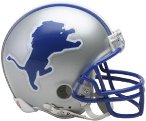 NFL Lions (83-02) Mini Replica Helmet -Throwback