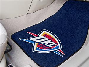 Fan Mats Oklahoma City Thunder Carpet Car Mats