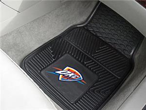 Fan Mats Oklahoma City Thunder Vinyl Car Mats