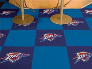 Fan Mats NBA Oklahoma City Thunder Carpet Tiles