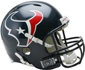 NFL Texans On-Field Full Size Helmet (Revolution)