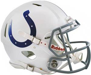 NFL Indianapolis On-Field Full Size Helmet (Speed)