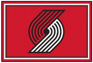 Fan Mats Portland Trail Blazers 5' x 8' Rugs