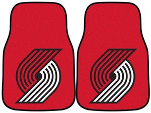 Fan Mats Portland Trail Blazers Carpet Car Mats