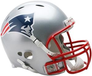 NFL Patriots On-Field Full Size Helmet -Revolution