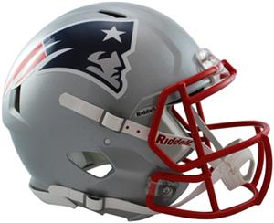 NFL Patriots On-Field Full Size Helmet (Speed)