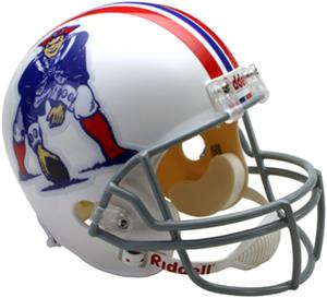 NFL Patriots (65-81) Replica Full Size Helmet (TB)