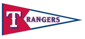 Winning Streak MLB Texas Rangers Classic Pennant