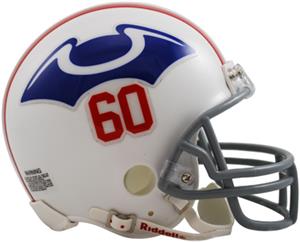 NFL Patriots (1960) Mini Replica Helmet -Throwback