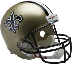 NFL Saints Deluxe Replica Full Size Helmet