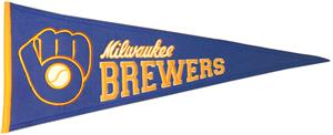 Winning Streak Brewers MLB Cooperstown Pennant