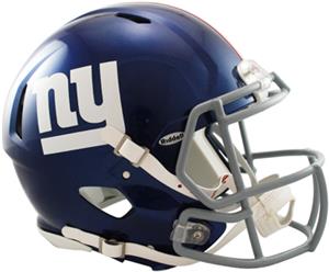 NFL Giants On-Field Full Size Helmet (Speed)