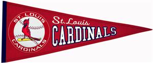 Winning Streak Cardinals MLB Cooperstown Pennant