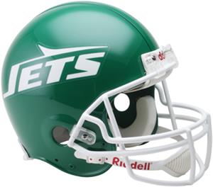 NFL Jets (78-89) On-Field Full Size Helmet (TB)
