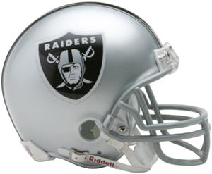 NFL Oakland Raiders Mini Helmet (Replica)