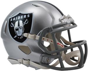 NFL Oakland Raiders Speed Mini Helmet