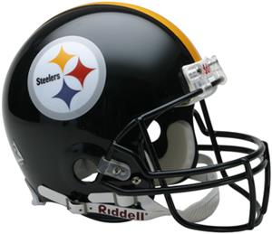 NFL Steelers On-Field Full Size Helmet -Revolution