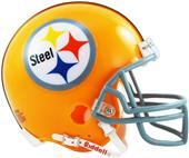 NFL Steelers (1962) Mini Replica Helmet Throwback NFL Steelers (1962) Mini Replica Helmet Throwback