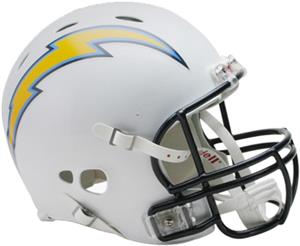 NFL Chargers On-Field Full Size Helmet -Revolution