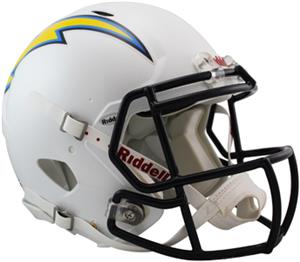 NFL Chargers On-Field Full Size Helmet (Speed)