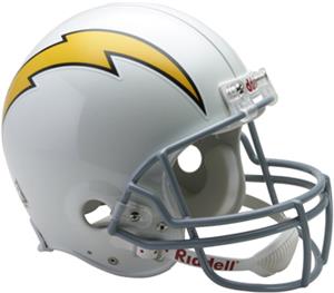 NFL Chargers (61-73) On-Field Full Size Helmet -TB