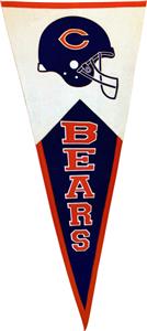 Winning Streak NFL Chicago Bears Classic Pennant