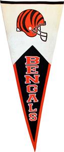 Winning Streak NFL Cincinnati Bengals Pennant