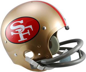 NFL 49ers (64-88) Replica TK Suspension Helmet
