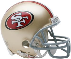NFL San Francisco 49ers Mini Helmet (Replica)
