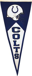 Winning Streak NFL Indianapolis Colts Pennant